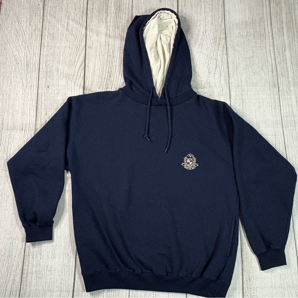 Vintage‎ Gap Sport Hoodie Late 80's Best of All '88 Size Size M Navy EUC